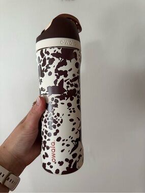Cow print Owala *BRAND NEW*